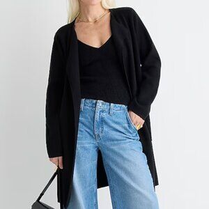 J. Crew Black Sweater Blazer